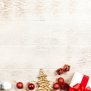 Flatlay Photography Of Gift And Baubles